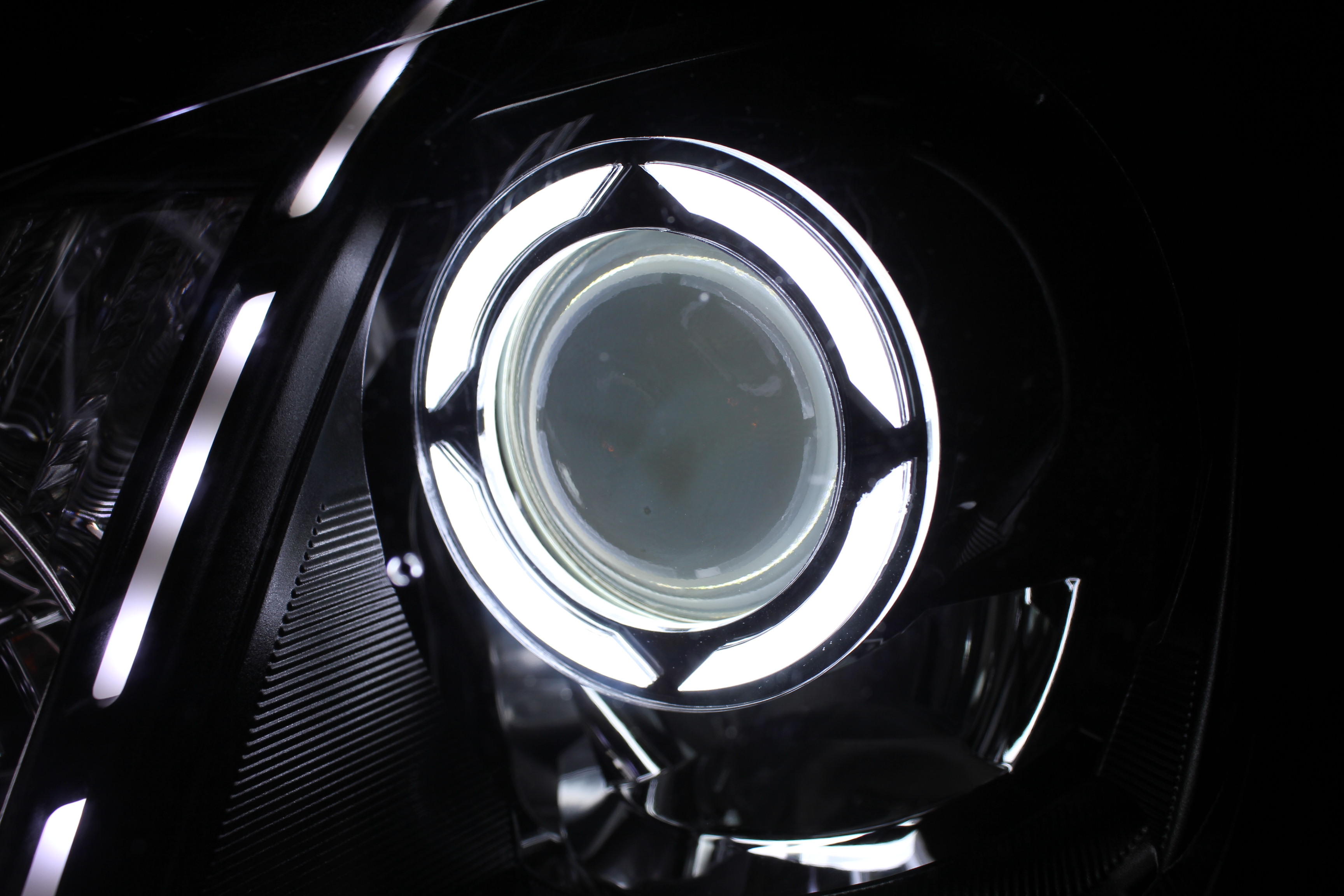 ヘッドライトイカリング加工