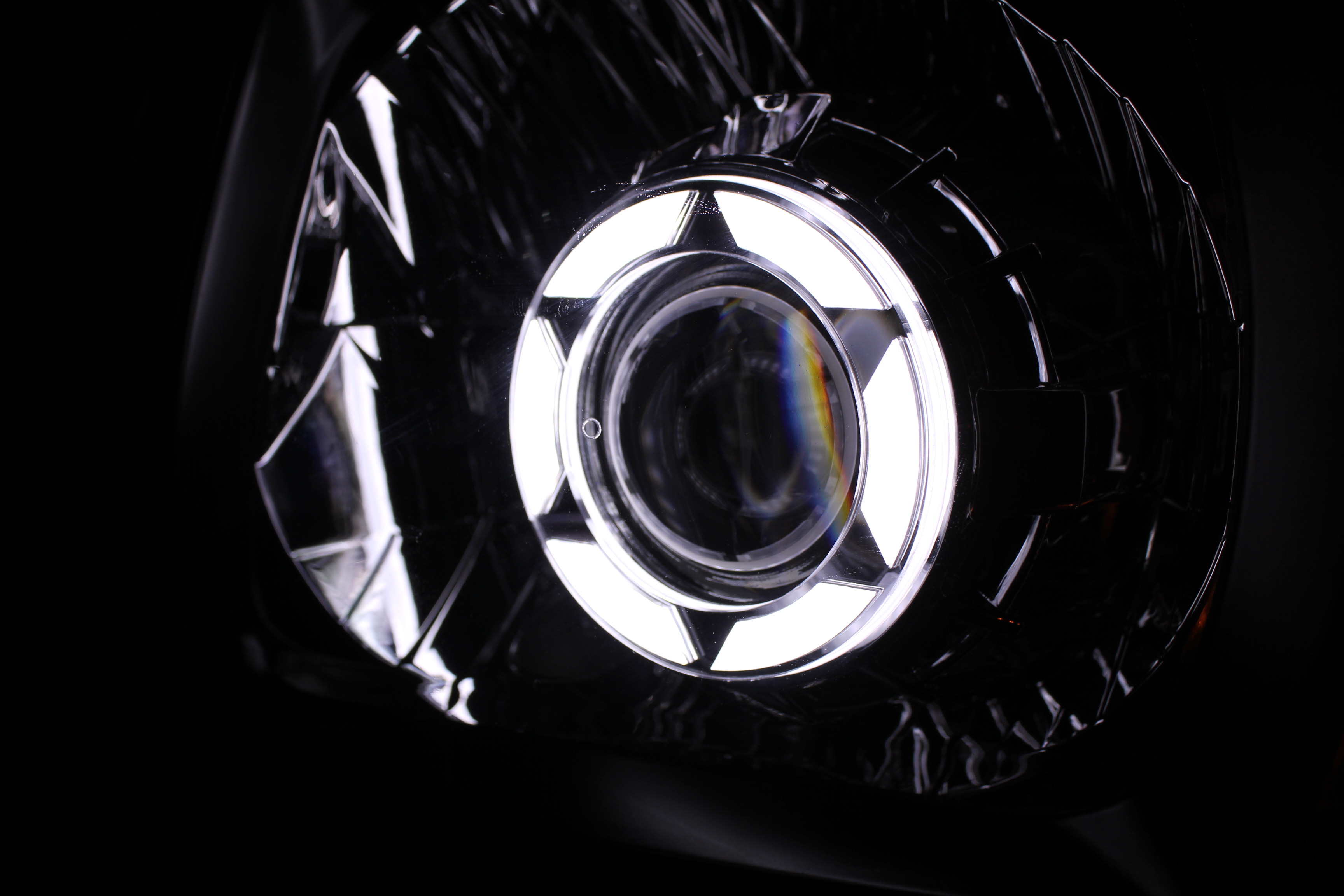 ヘッドライトイカリング加工