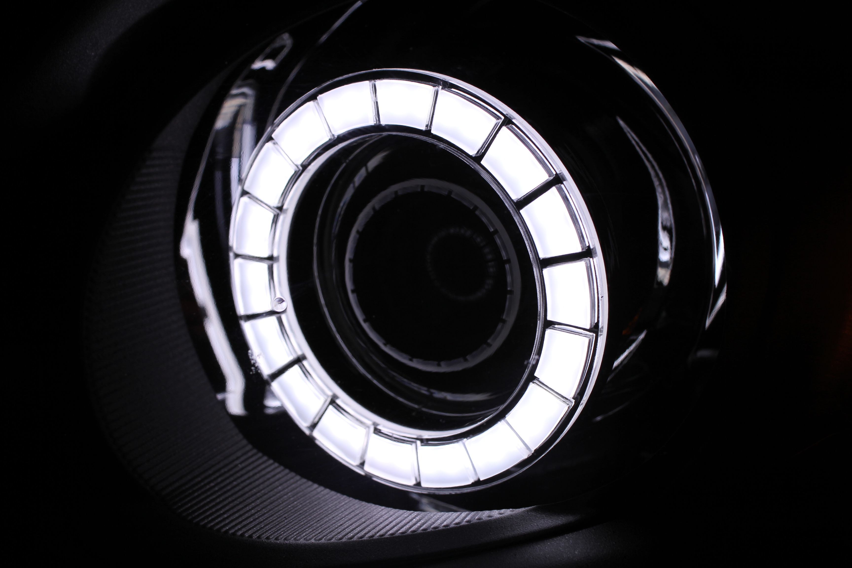 ヘッドライトイカリング加工