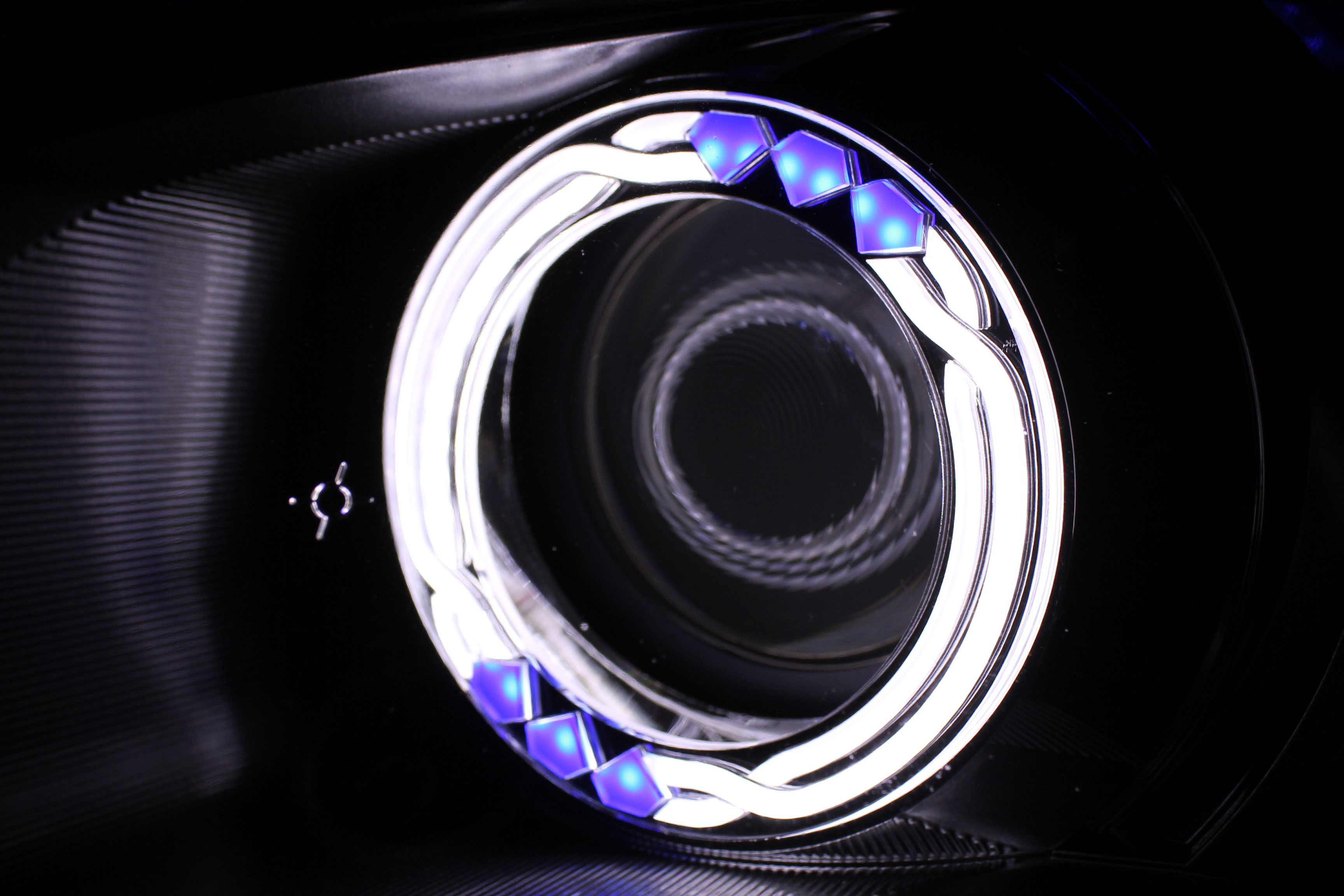 ヘッドライトイカリング加工