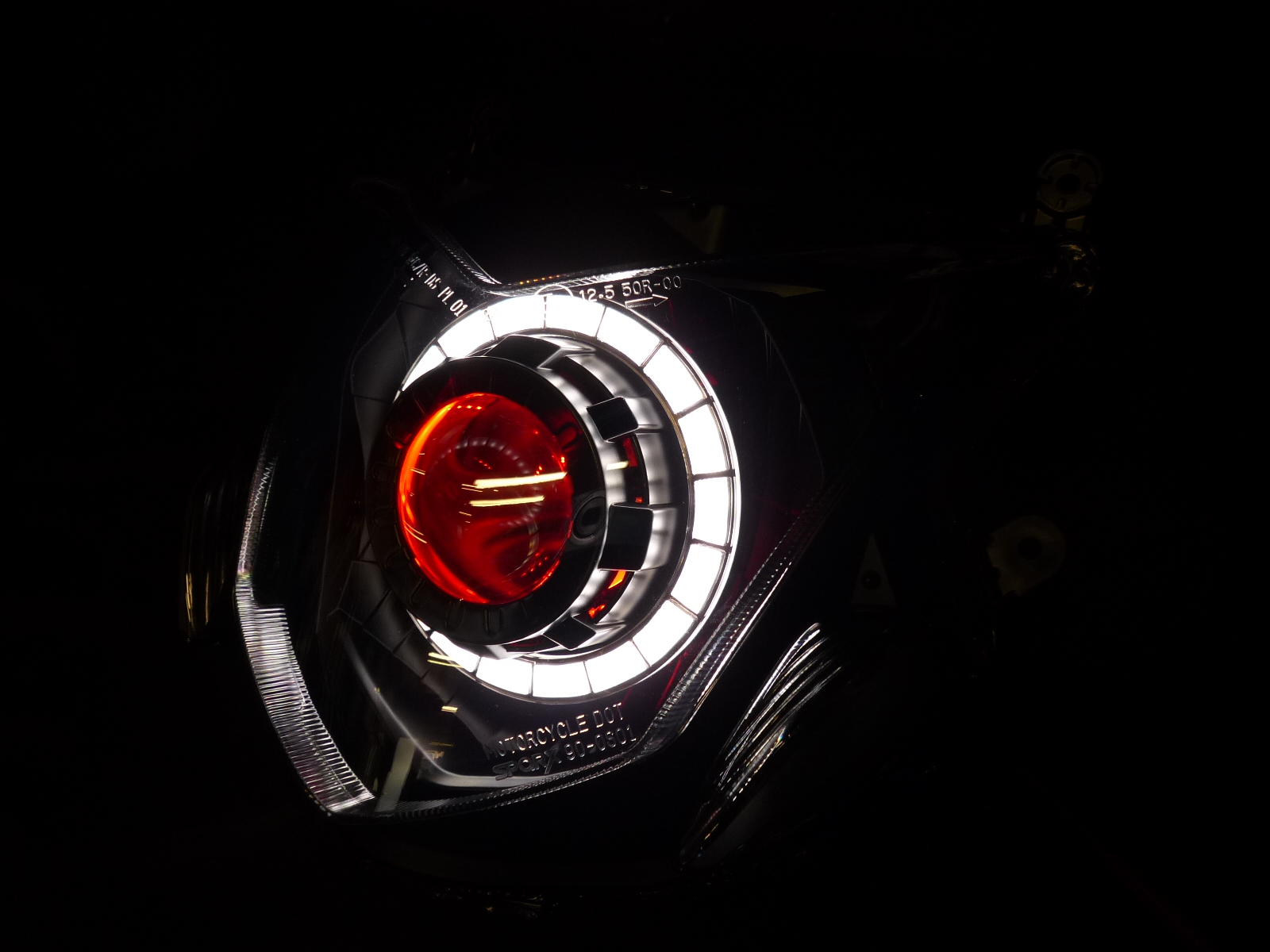 GSX-1000 ヘッドライト加工ヘッドライトカスタム