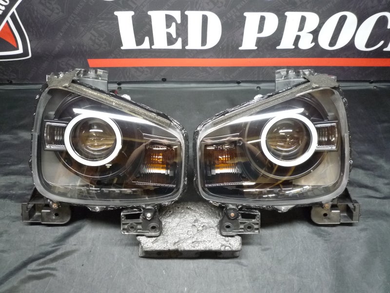 アルトワークス　ヘッドライト　インナーブラック塗装