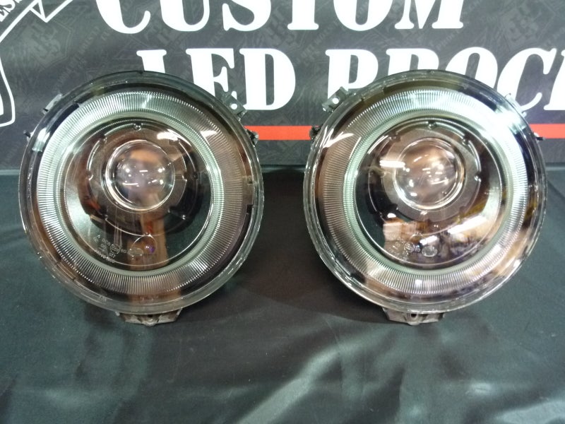 W463　ゲレンデ　ヘッドライト　ブラックアウト